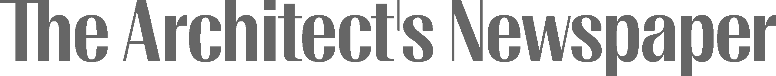 The Architect's Newpaper